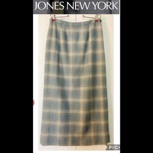 Jones NY 100% Pure Wool Tweed Pencil Skirt Sz 12 Watch Video